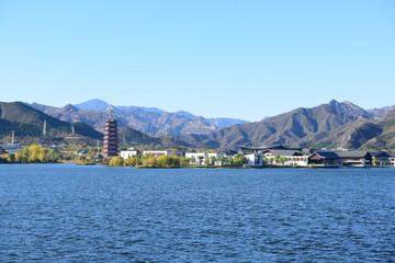 雁栖湖全景