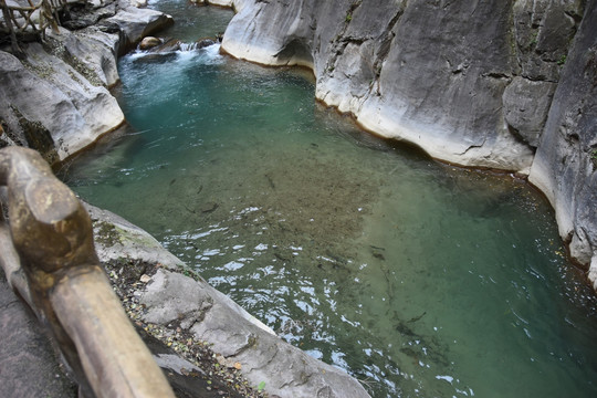 山谷 河道