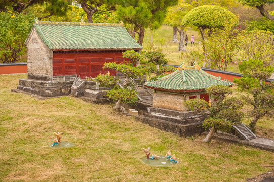 少林寺 古建筑模型