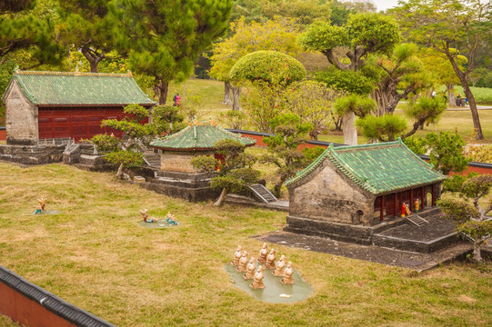 少林寺 古建筑模型