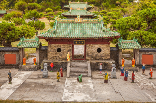 嵩山少林寺 微缩景观