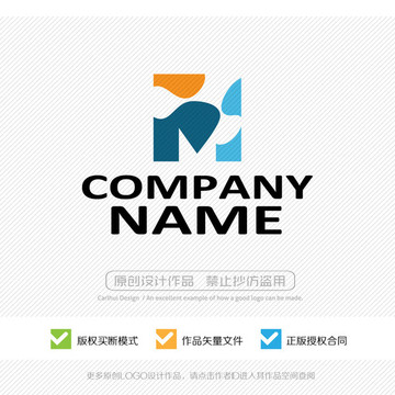 M字母 LOGO設(shè)計(jì)