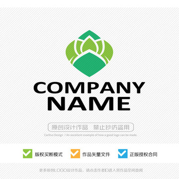 荷花 蓮花 LOGO設(shè)計