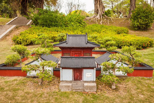 山西南禅寺 建筑模型