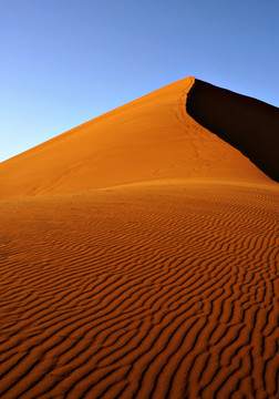 无人沙漠 沙漠黄昏 西北大漠