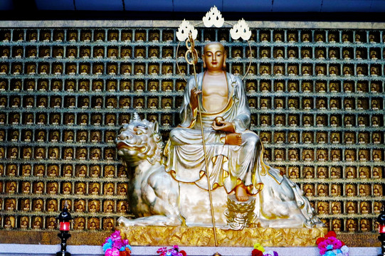 地藏王菩萨 雕像 天齐寺