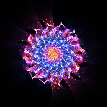 絢麗花紋