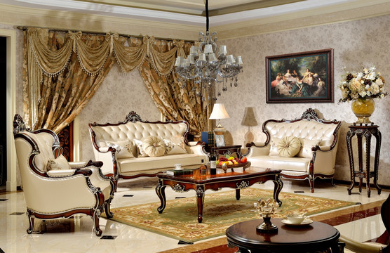 法式家具客厅 法式沙发