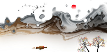 水墨山水