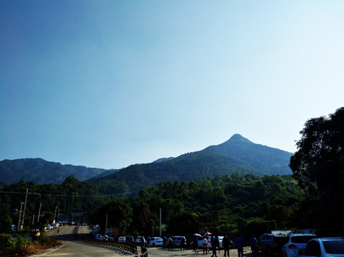 九龙峰 山峰 爬山