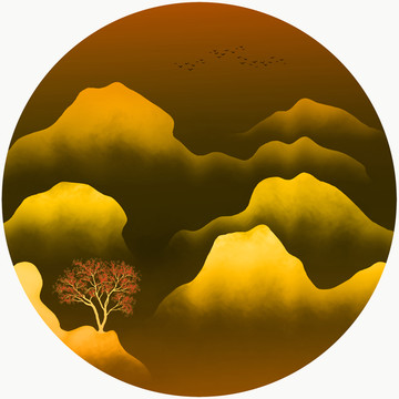 水墨山水