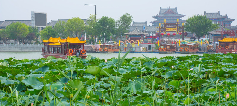 开封旅游景区 夏季景观