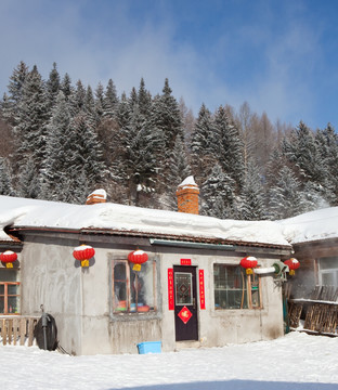 中国雪乡 雪乡风光