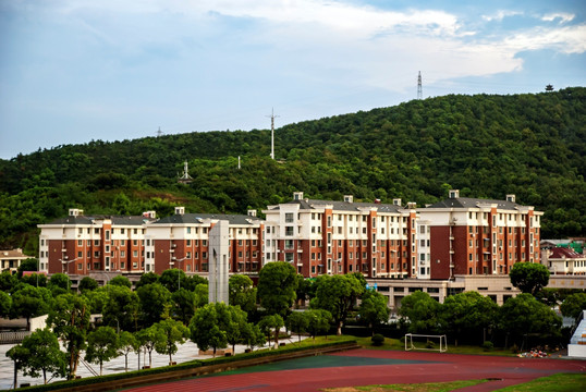 舟山 岱山 校园 建筑 海港