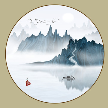 意境山水畫