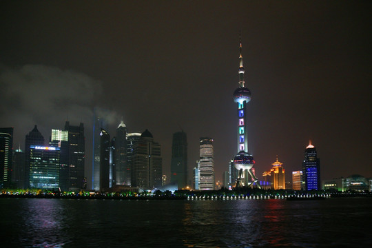 东方明珠夜景