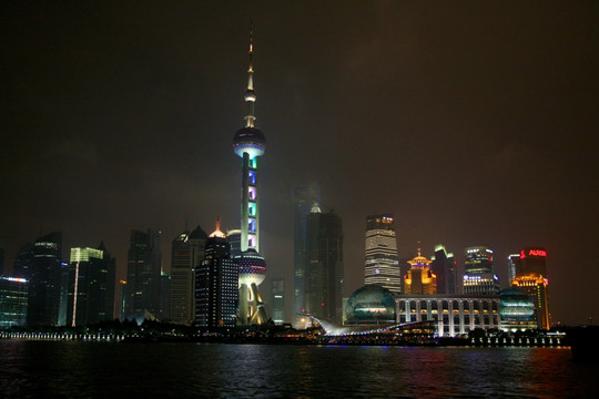 东方明珠夜景