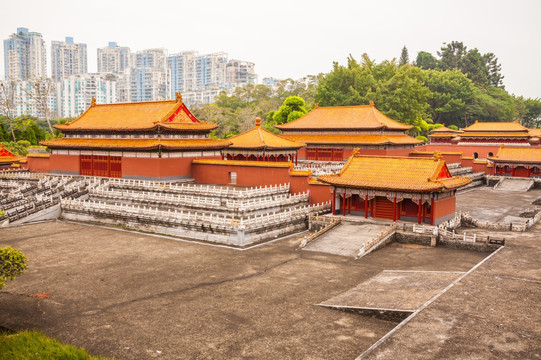 北京故宫坤宁宫 微缩景观