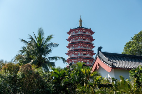 三亚南山 南山寺塔