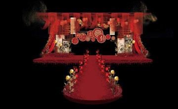 紅色中式婚禮