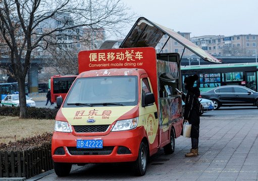 便民移动餐车