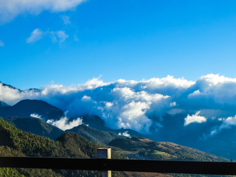 高山云海