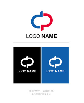 原創(chuàng)商標(biāo)設(shè)計(jì) 中 D P 金融