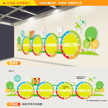 實(shí)驗(yàn)室科學(xué)文化立體墻