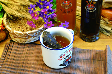 松茸海參湯