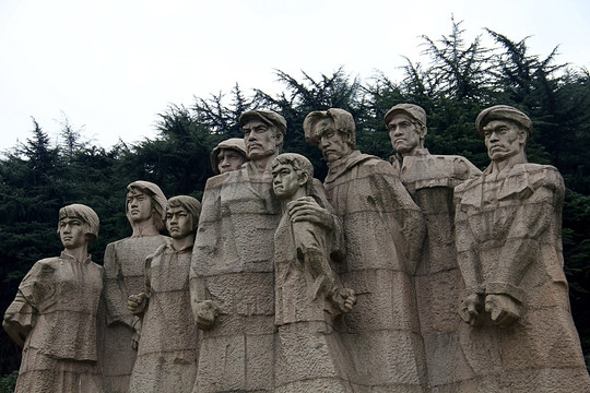 南京 雨花台 革命烈士纪念群雕