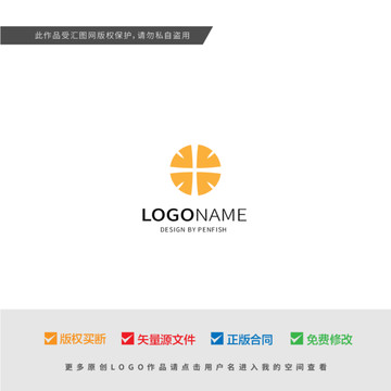 米字橙子組合LOGO