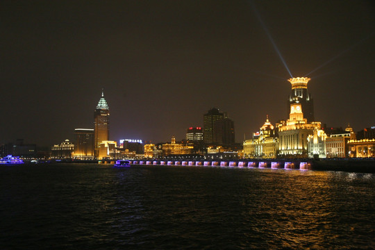 上海夜景 外滩夜景 上海外滩夜