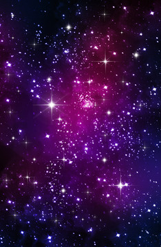 藍紫色星空