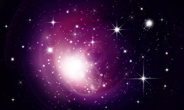 藍(lán)紫色星空