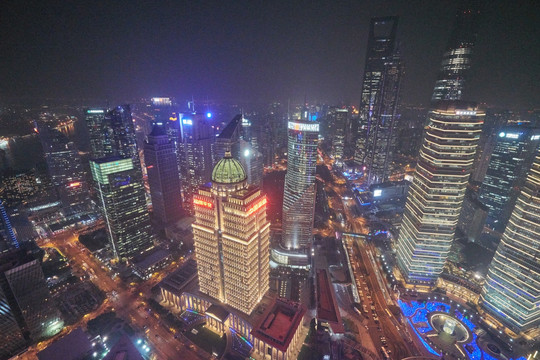 上海城市夜景