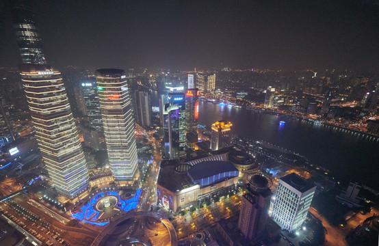 上海城市夜景