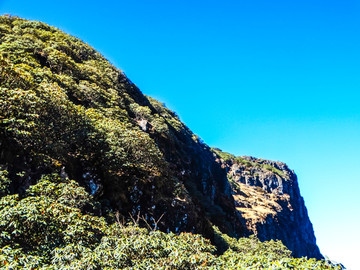 高山岩石