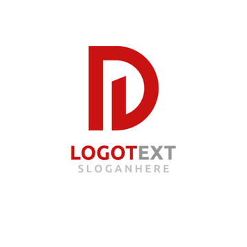 D字母標志logo