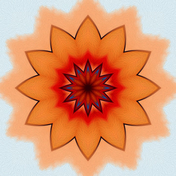 花紋裝飾畫(huà)