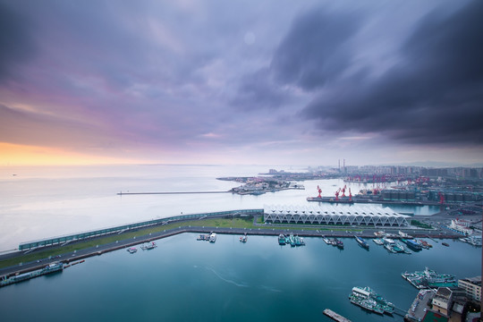 青岛大港海景