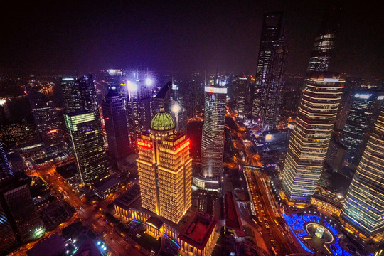 上海夜景 上海风光