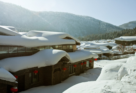 雪乡风光 雪景