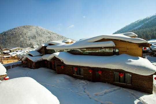 雪乡风光 雪景