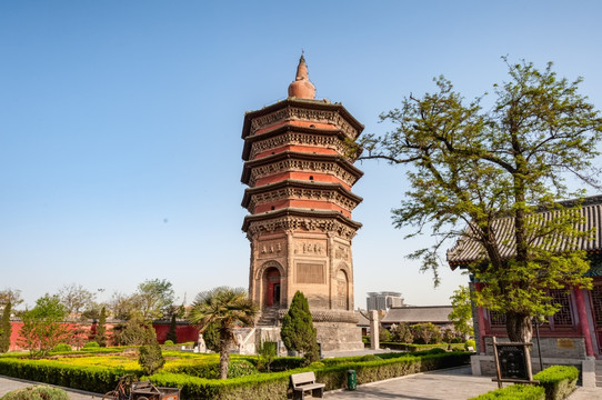 河南安阳天宁寺文峰塔