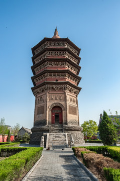 河南安阳天宁寺文峰塔