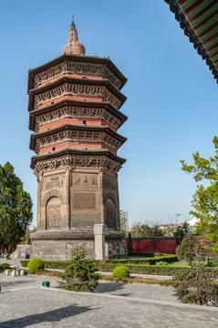 河南安阳天宁寺文峰塔