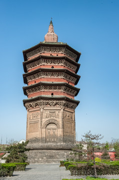 河南安阳天宁寺文峰塔