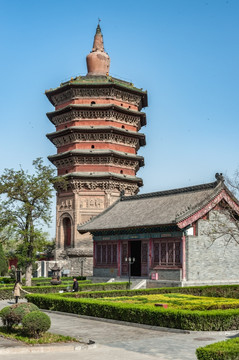 河南安阳天宁寺文峰塔