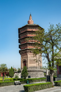 河南安阳天宁寺文峰塔