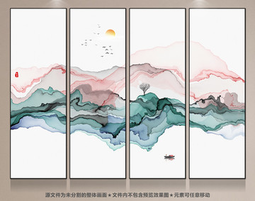 禪韻 寫意裝飾畫